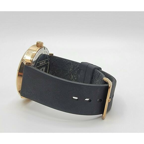 Ladies Roxy "The Royal" Rose Gold SS Grey Glitter Quartz Watch New Battery - Picture 7 of 10